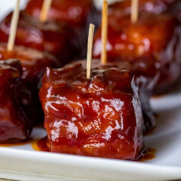 Traeger Pork Belly Burnt Ends