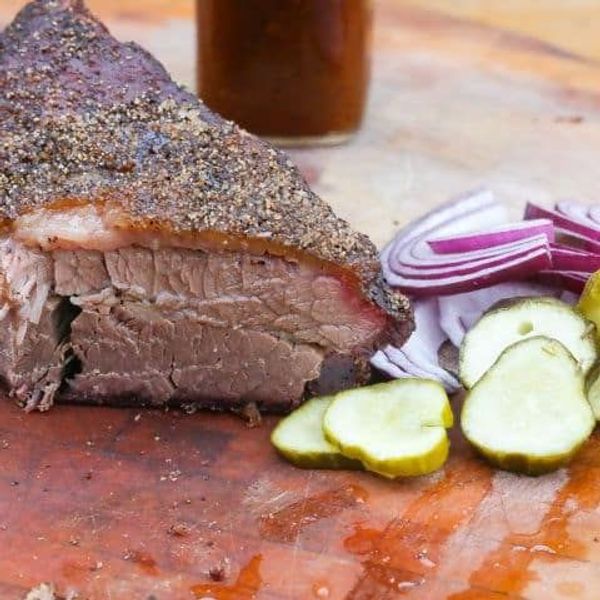 Sous Vide Smoked Brisket