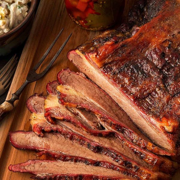Smoked Bison Brisket