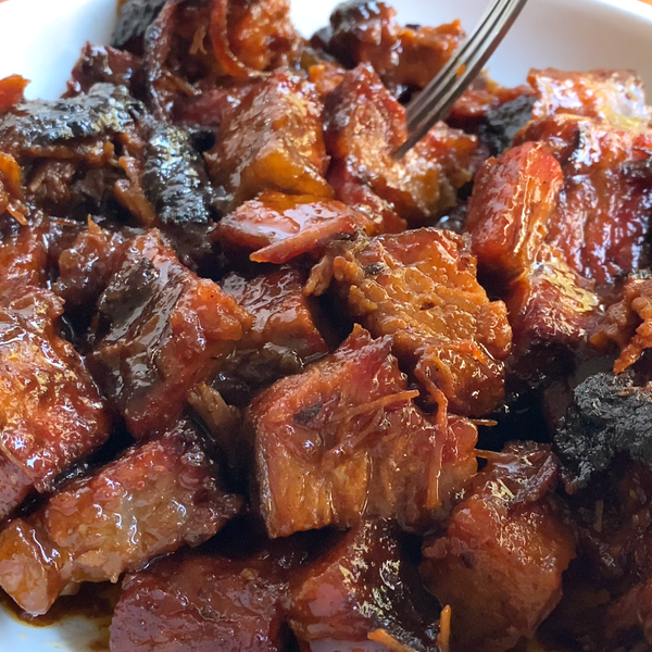 Kansas City Inspired Smoked Burnt Ends of Brisket