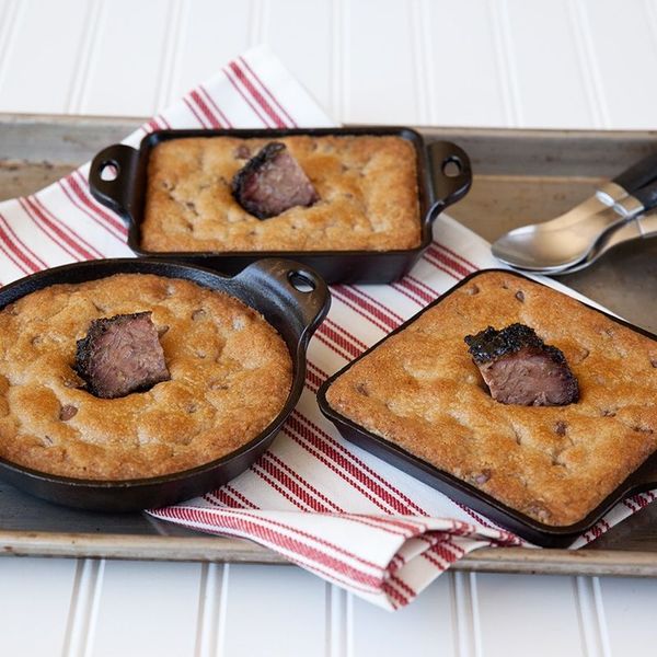 Glazed Burnt End Chocolate Chip Cookies