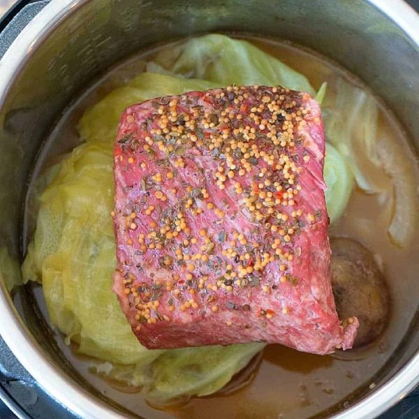 Instant Pot Corned Beef and Cabbage Recipe