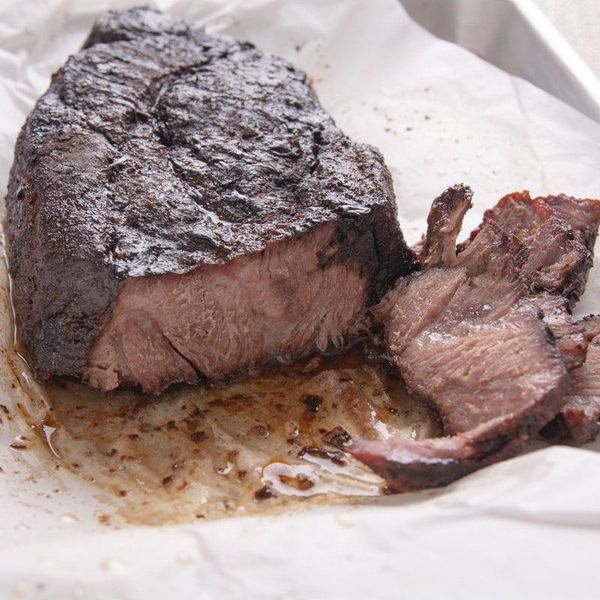 Smoked chuck roast