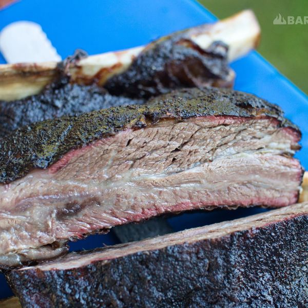 Smoked Dino Beef Ribs