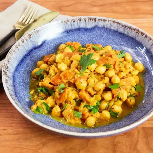Shortcut Chhole (Chickpea and Tomato Stew)